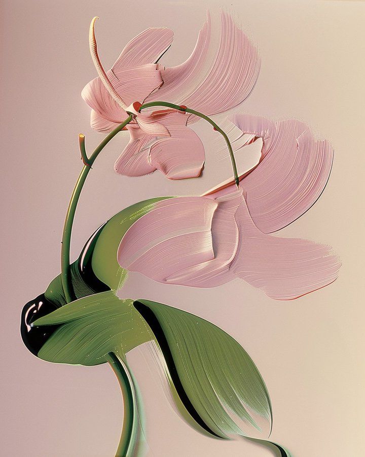 玻璃兰花